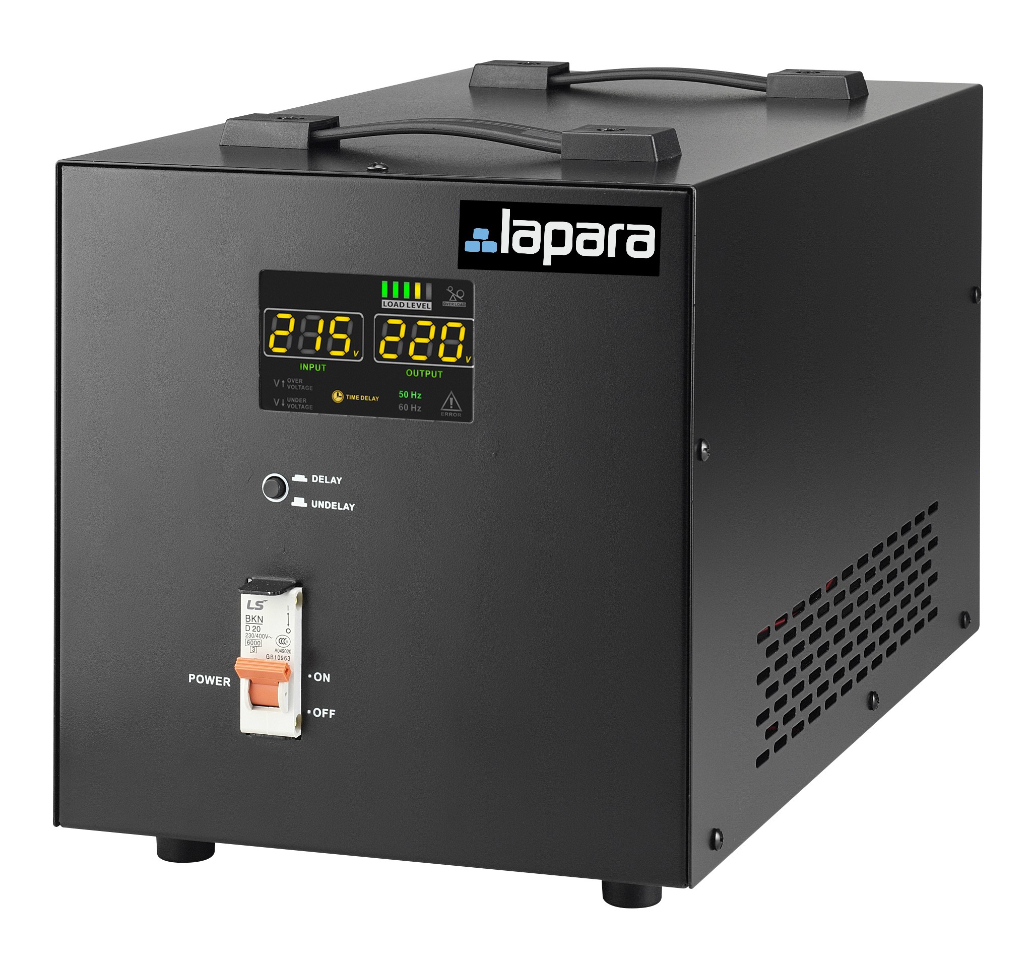 Regulador Automático de Voltaje Lapara AVR 2000VA / 1600W - Todo SAI