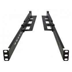 Guía ajustable rack 19" 470mm - 800mm fijación frontal 2