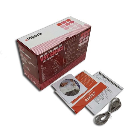 Caja y accesorios Sai 850 VA LCD interactivo Lapara