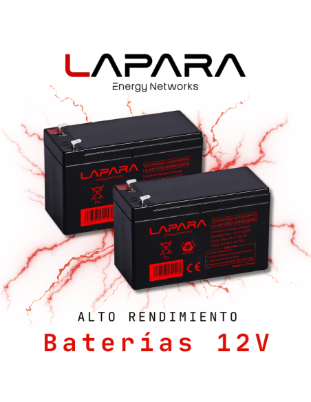 Baterías Lapara 12V