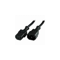 Cable electrico 230V IEC(m) a IEC(h) 1,8 mts