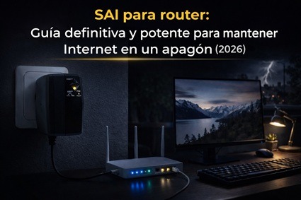 SAI para router:  Guía definitiva y potente para mantener Internet en un apagón (2026)