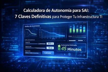 Calculadora de Autonomía para SAI: 7 Claves Definitivas para Proteger Tu Infraestructura TI
